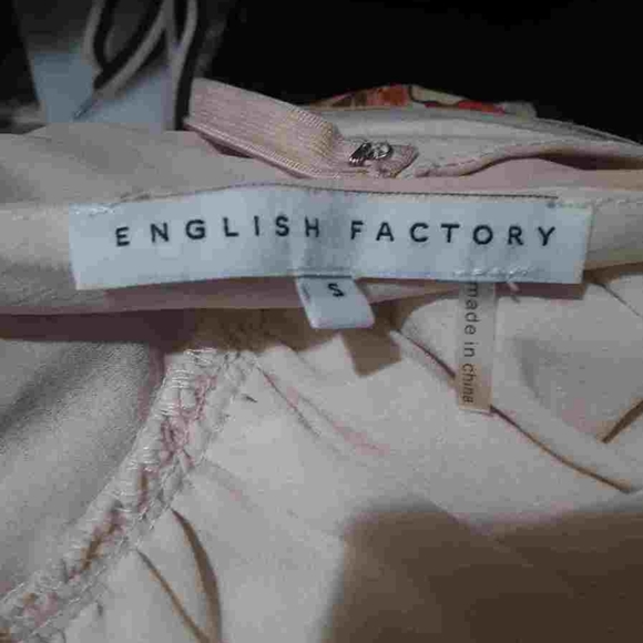 English Factory Beautiful Spring Dress Sz S - Picture 6 of 6